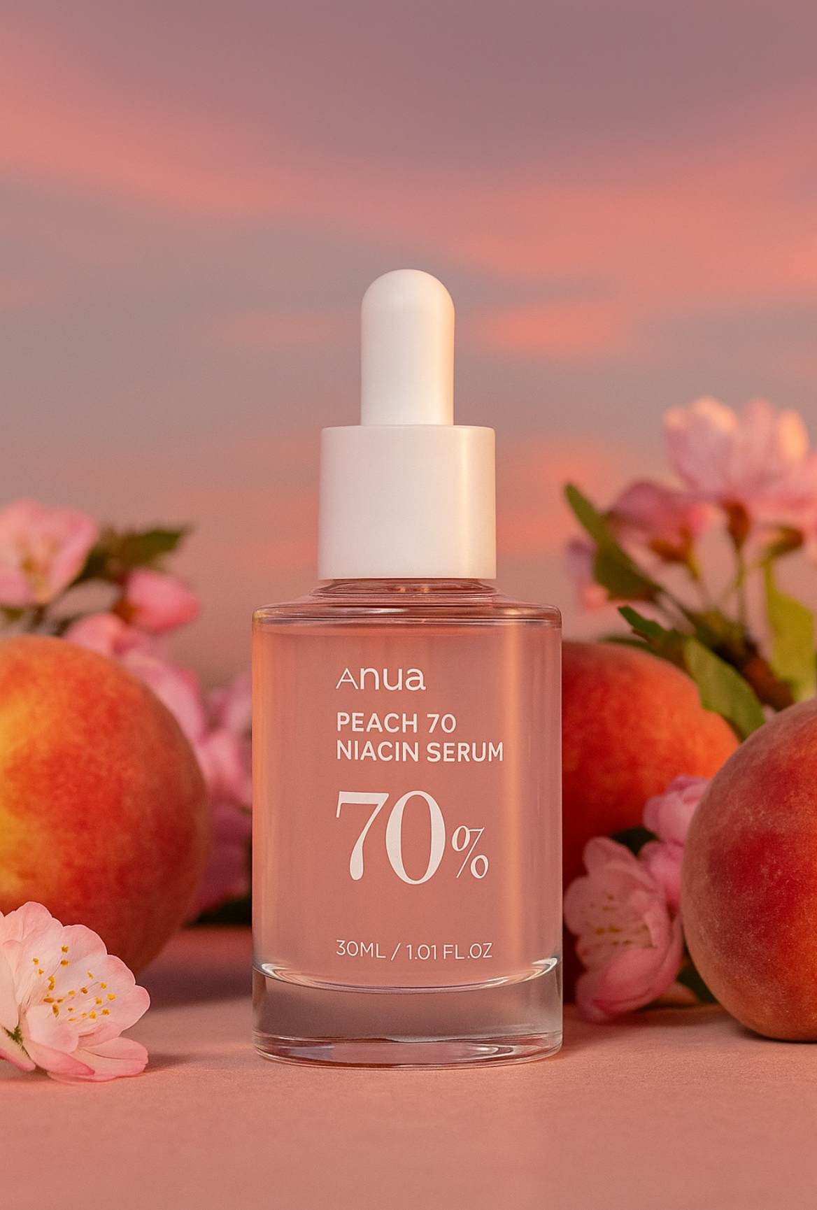 Anua - Peach 70 Niacin Serum - Sérum éclat